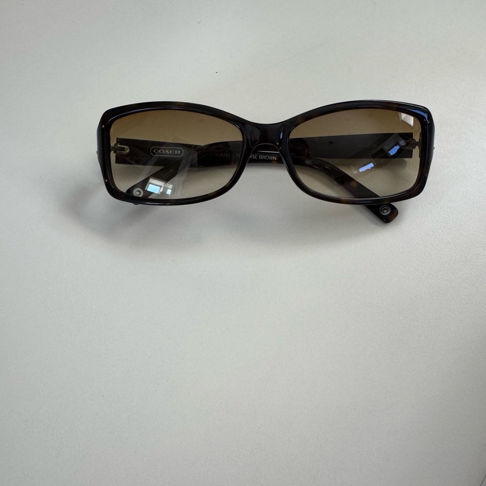 Coach Dark Brown Women's Sunglasses
